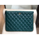 Chanel 2020 Leather Clutch Bag,28CM - 샤넬 2020 레더 클러치백,CHAB1238,28CM,그린