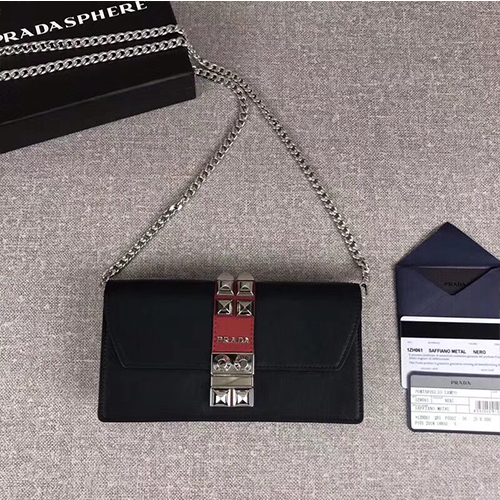 [PRADA]프라다 엘렉트라 스터드 체인백 1ZH061-1