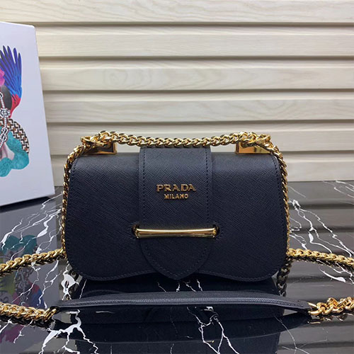 [PRADA]프라다 시도니 레더 숄더백 1BD219-1