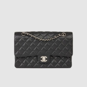 3위 (유명유튜버 추천 상품 영상) Chanel 샤넬 클래식 캐비어 플랩백 블랙 금,은장