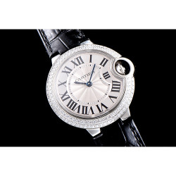 [Cartier]까르띠에 발롱블루 33mm 쿼츠-22 WE902056