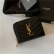 26위 Saint Laurent 생로랑 캐비어 금장 반지갑 Y403723