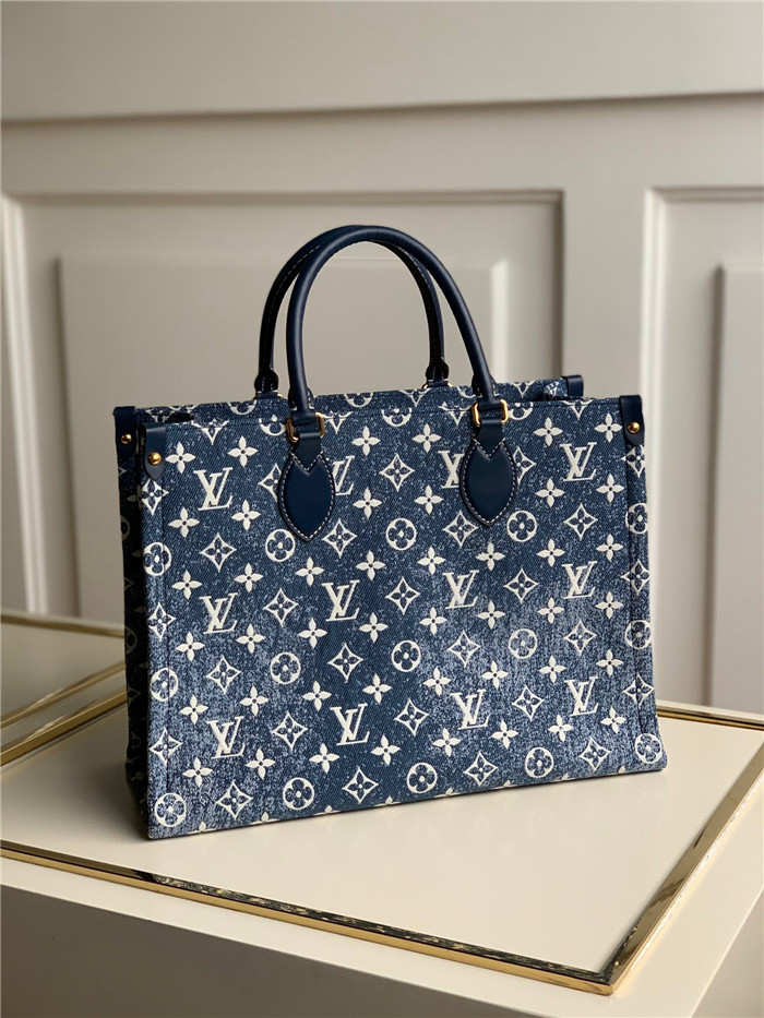 LOUIS VUITTON 루이비통 데님 온더고 MM M5960