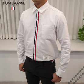 Thom Browne 톰브라운 앞산선 옥스포드 셔츠