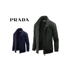 PRADA  프라다 플레이트 사이드지퍼 윈드스토퍼