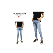 Thom Browne 톰브라운 슬림 연청 데님