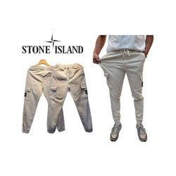 Stone Island 스톤아일랜드 후염워싱 카고조거팬츠