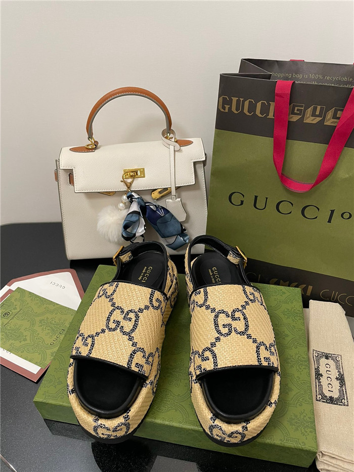 GUCCi  구찌 여성용 샌들 (굽높이5.5CM) G414299