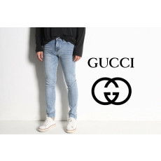 GUCCi 구찌 레더패치 홀스빗 슬림진