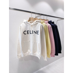 CELINE  셀린느 로고 나염 후드