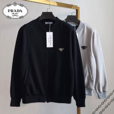 PRADA 프라다 삼각로고 블루종