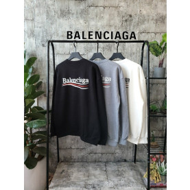 BALENCIAGA 발렌시아가  웨이브로고  맨투맨