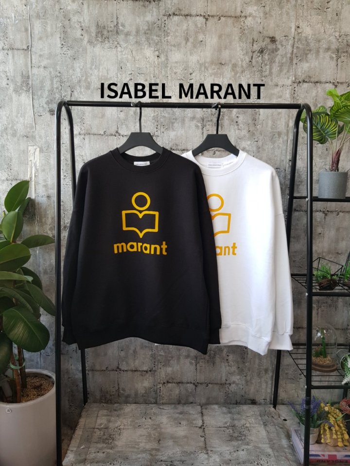 Isabel Marant 이자벨마랑 베이직로고  쭈리맨투맨