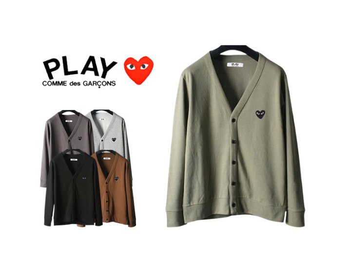 Comme des Garcons 꼼데가르송 블랙와펜 가디건