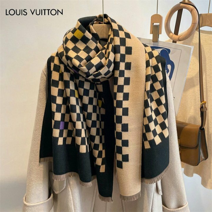 LOUIS VUITTON 루이비통 케시미어 크로아 판초