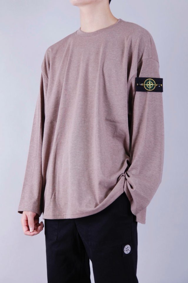 Stone Island 스톤아일랜드  실켓 슬라브 긴팔티