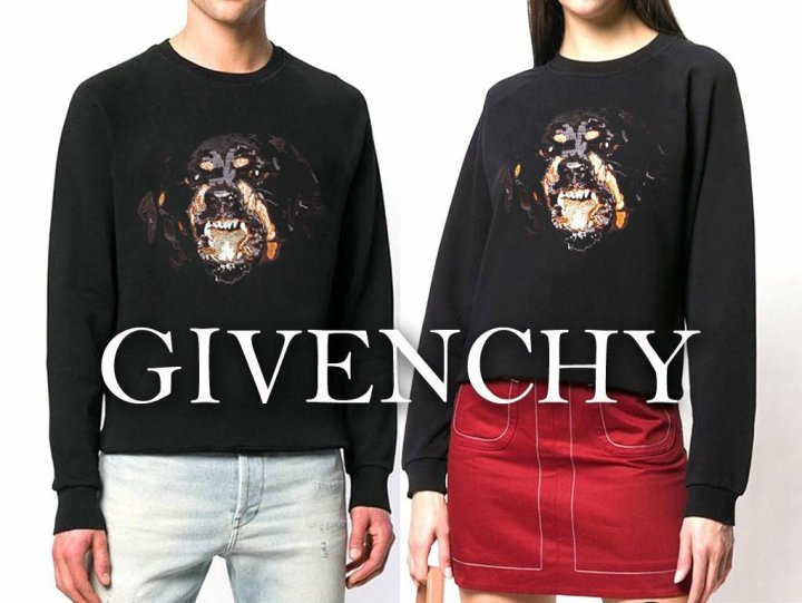 Givenchy    지방시 로트와일러 (송중기) 커플 맨투맨