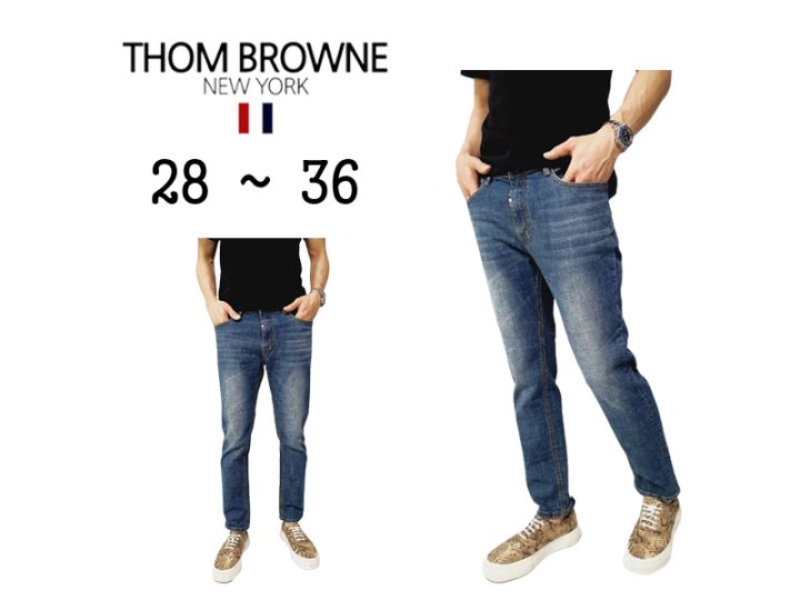 Thom Browne 톰브라운 히든밴딩 일자 세미팬츠