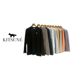 Maison Kitsune 메종키츠네 헤드폭스 분또 긴팔