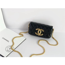 Chanel  샤넬 CC로고 체인 플랩 폰 홀더백 17CM AP3207