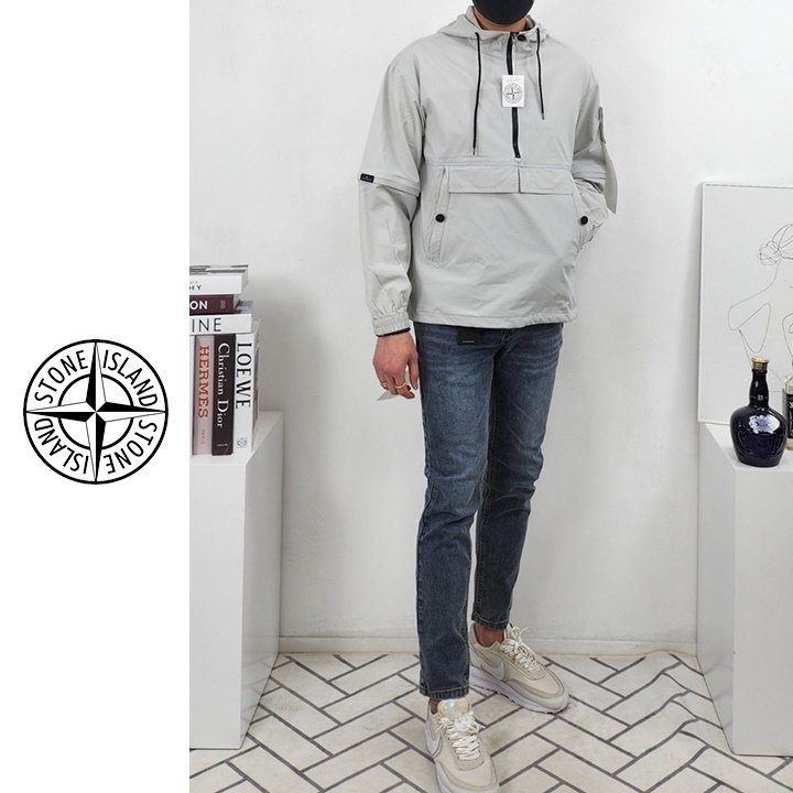 Stone Island 스톤아일랜드 가먼트 아이스 절개 아노락 [고급]