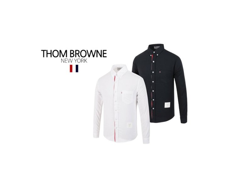 Thom Browne  톰브라운 히든삼선 스판 셔츠