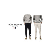 Thom Browne 톰브라운 코튼 스판 밴딩 바지