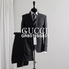 GUCCI 구찌 라벨 글렌체크 싱글 셋업