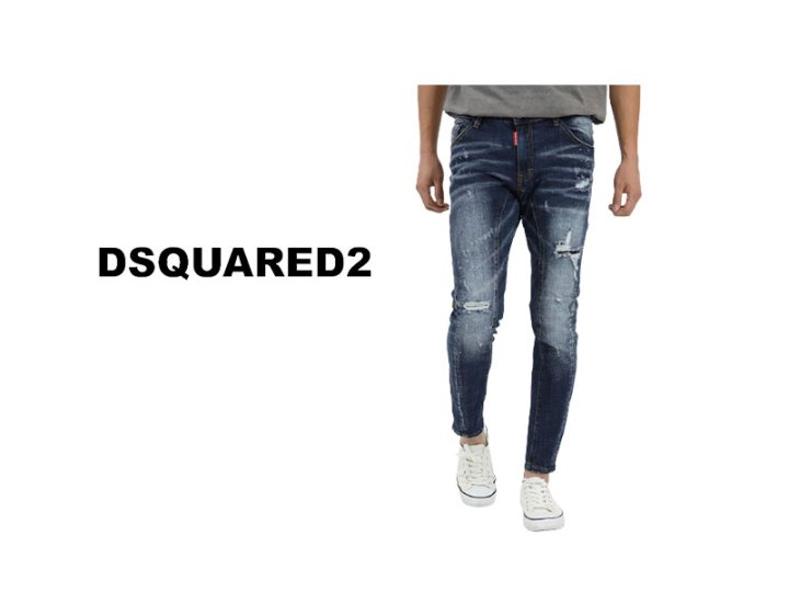 DSQUARED2 디스퀘어드 덧뎀 청바지