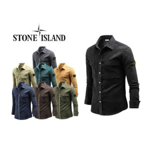 Stone Island 스톤아일랜드 코듀로이 셔츠 (세미루즈핏)