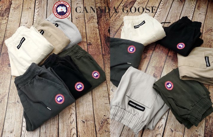 canada goose 캐나다구스 와펜 바이오워싱 스판 9부 팬츠