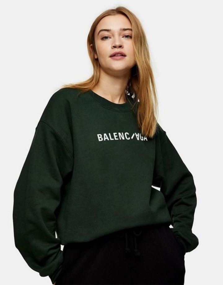 BALENCIAGA 발렌시아가 퍼스펙티브 맨투맨