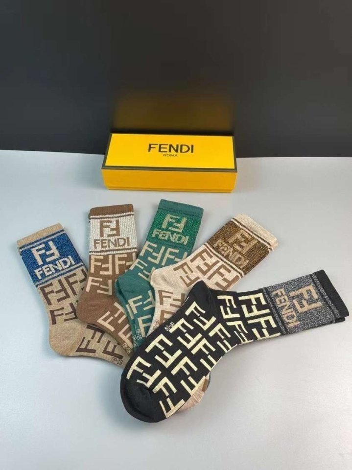 FENDI 펜디 남녀공용 양말