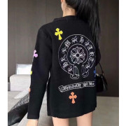 Chrome Hearts 크롬하츠 칼라패치 니트 가디건