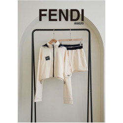 FENDI 팬디 여성 포켓 투웨이 집업&반바지 세트