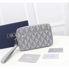 DIOR 디올 그레이 CD 다이아 토일레트리 백