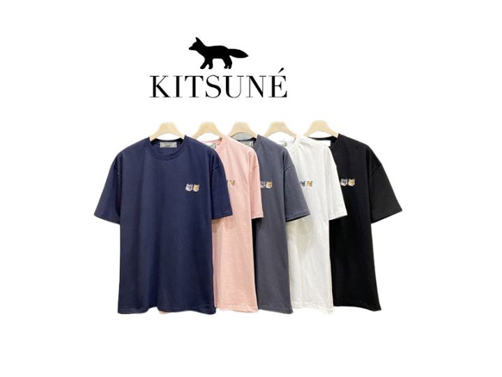 Maison Kitsune 메종키츠네 투폭스 베이직 반팔