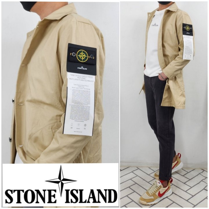 Stone Island 스톤아일랜드 크링클랩스 베이직 싱글 코트