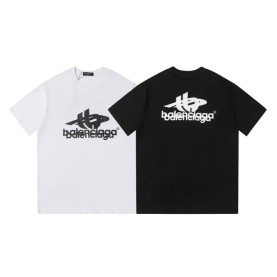 BALENCIAGA 발렌시아가 2528 레이어드 스포츠 로고 반팔