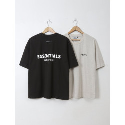 Essentials 에센셜 로고 루즈핏 반팔 　