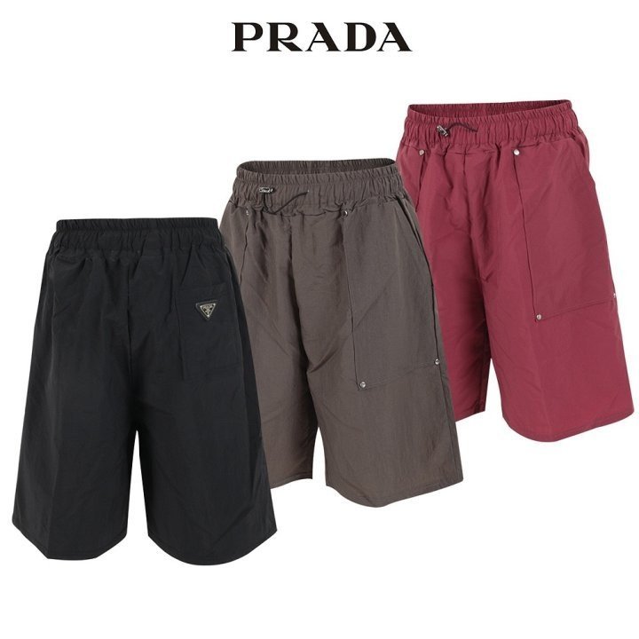 PRADA 프라다 나일론 리벳 버뮤다 팬츠