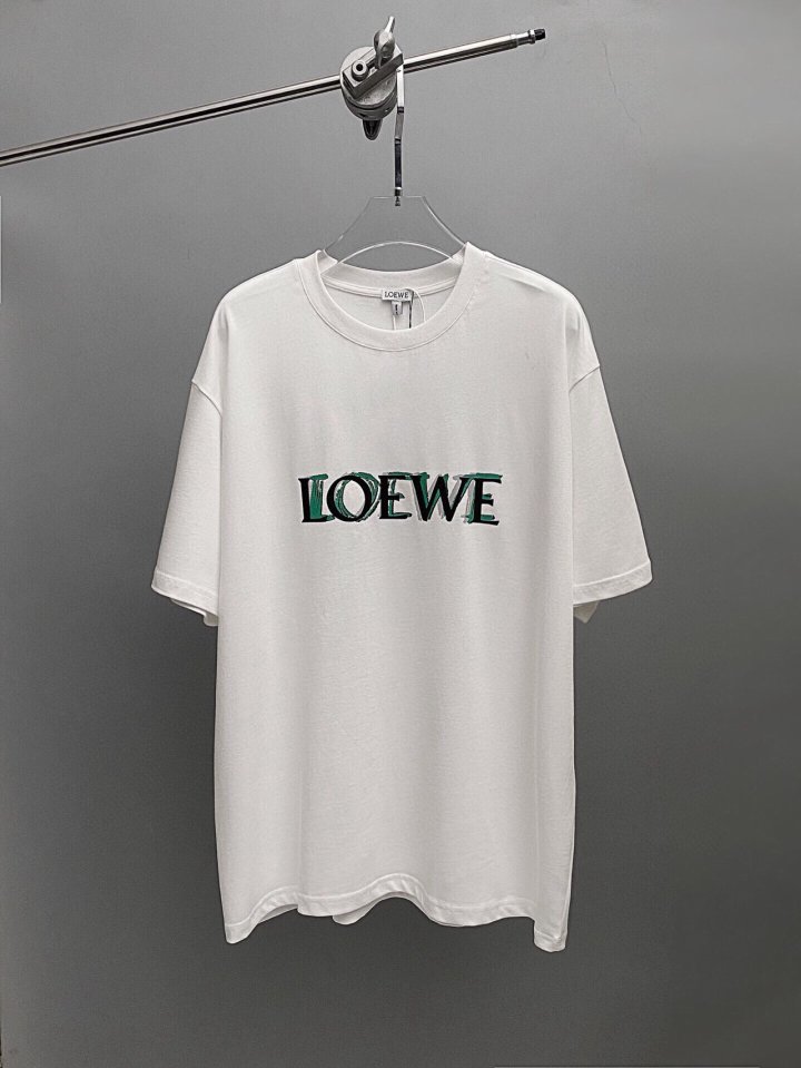 LOEWE 로에베 그린 스트로크 반팔