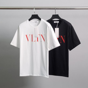 Valentino 발렌티노 레드로고 코튼 반팔티