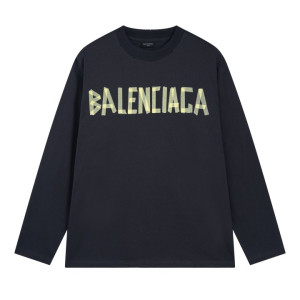 BALENCIAGA 발렌시아가 2361 테이프 타입 구제 워싱 롱 슬리브