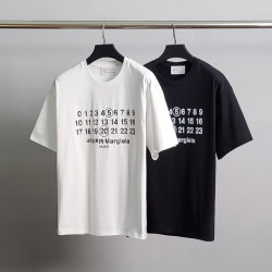 Maison Margiela 메종마르지엘라 넘버레터링 코튼 반팔티