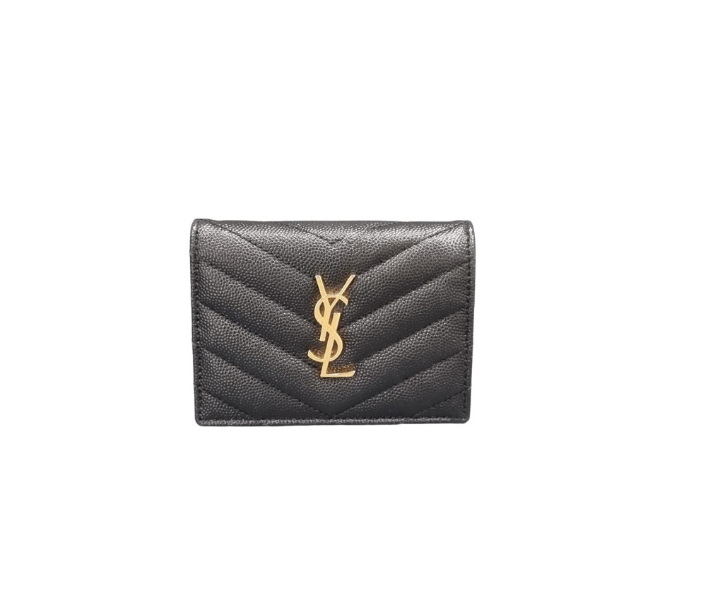 ★(판매완료)★ Yves Saint Laurent 생로랑 마틀라세 반지갑 국내배송건