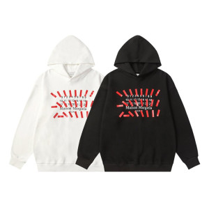 Maison Margiela 메종마르지엘라 그라데이션 넘버 로고 후드