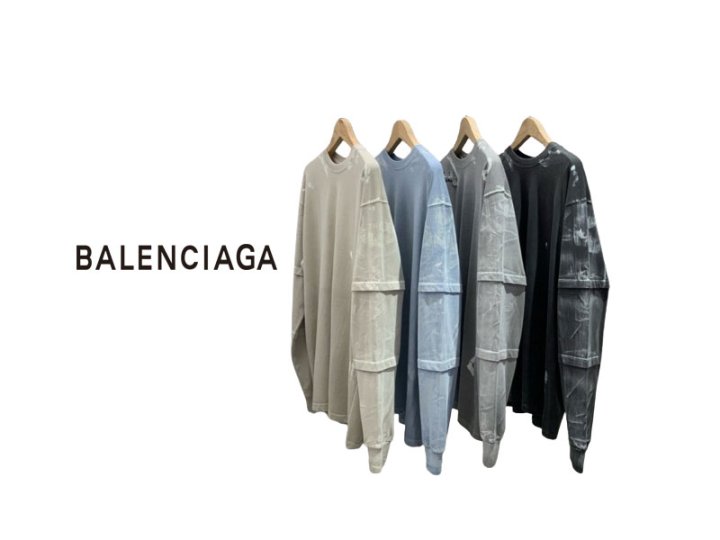 BALENCIAGA 발렌시아가 피그먼트 페인팅 쭉티