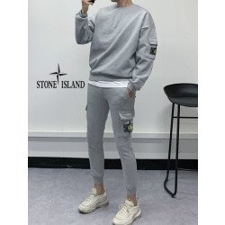 Stone Island 스톤아일랜드 베를린 카고 맨투맨 조거 세트