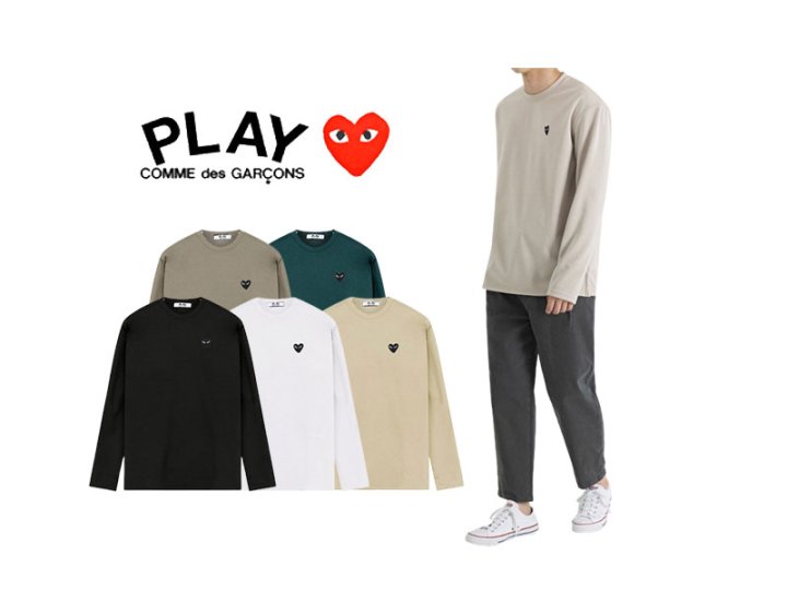 Comme des Garcons 꼼데가르송 블랙와펜 분또 긴팔티